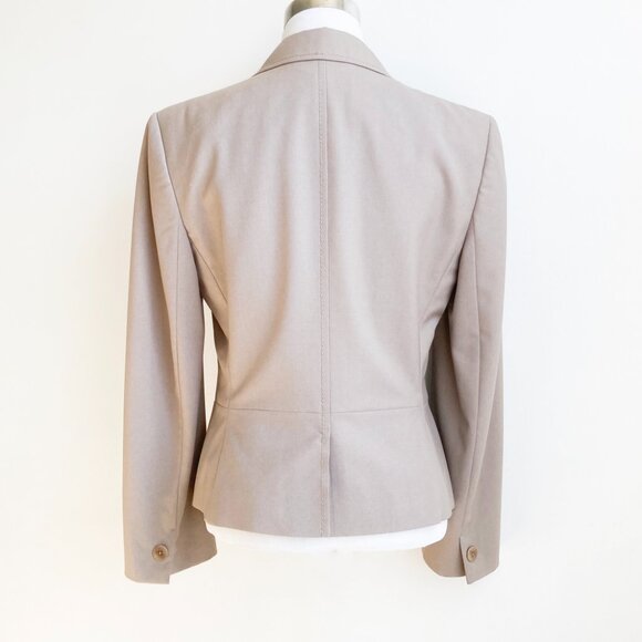 Marlowe Italy Wool Blazer Lined Hidden Buttons - Picture 3 of 13